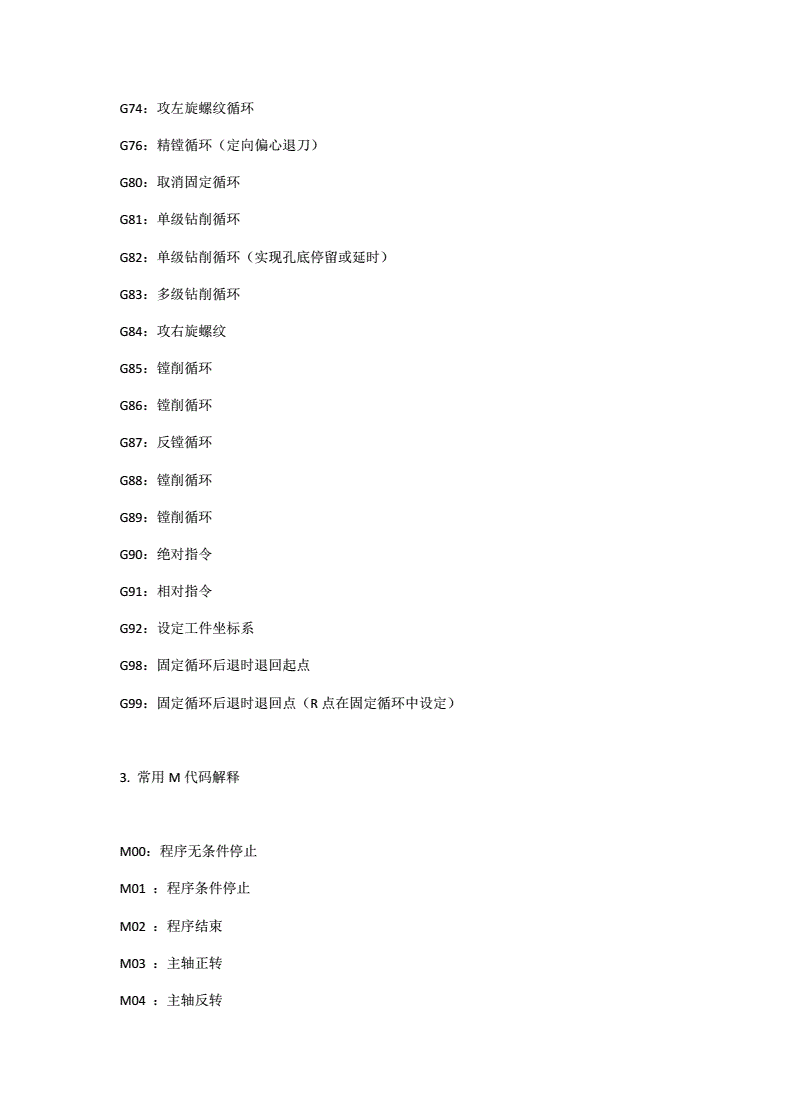 加工中心程序开头都需要什么代码(加工中心程序开头都需要什么代码编程)