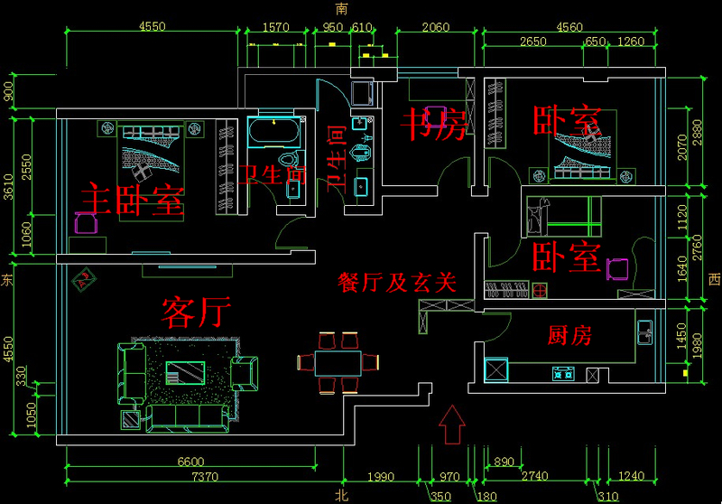 坐南朝北农村户型设计(坐南朝北的房子怎么建最好)